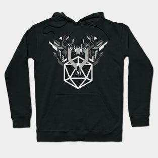 Mech Futuristic D20 Dice Tabletop RPG Hoodie